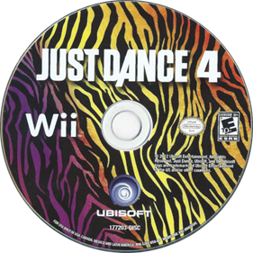 Just Dance 4 - Disc Image