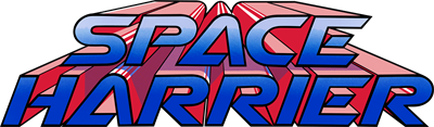 Space Harrier - Clear Logo Image