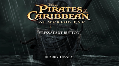 Pirates of the Caribbean: At World's End - Screenshot - Game Title Image