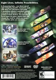 Romancing SaGa - Box - Back Image