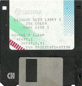 Leisure Suit Larry in the Land of the Lounge Lizards (VGA) - Disc Image