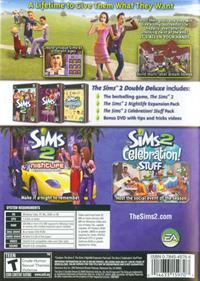 The Sims 2: Double Deluxe - Box - Back Image