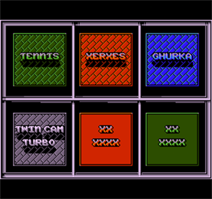 Arcadia VI - Screenshot - Game Select Image