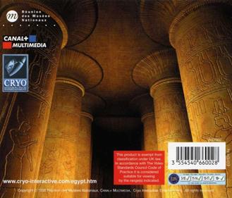 Egypt 1156 B.C.: Tomb of the Pharaoh - Box - Back Image