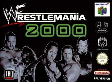 WWF WrestleMania 2000 - Box - Front Image