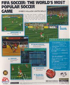 FIFA Soccer 97 - Box - Back Image