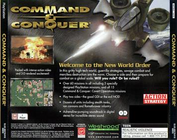 Command & Conquer - Box - Back Image