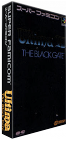 Ultima: The Black Gate - Box - 3D Image