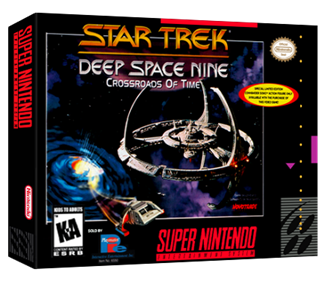 Star Trek: Deep Space Nine: Crossroads of Time - Box - 3D Image