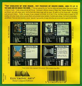 Tales of the Unknown: Volume I: The Bard's Tale - Box - Back Image