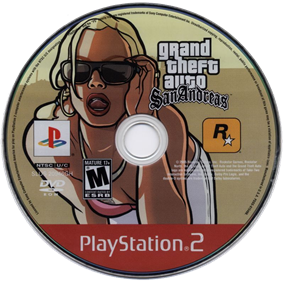 Grand Theft Auto: San Andreas - Disc Image