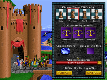 Heroes of Might and Magic - Screenshot - Game Select Image