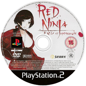 Red Ninja: End of Honor - Disc Image