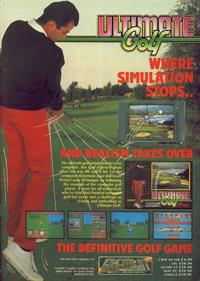 Ultimate! Golf - Advertisement Flyer - Front Image