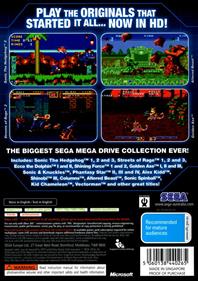 Sonic's Ultimate Genesis Collection - Box - Back Image