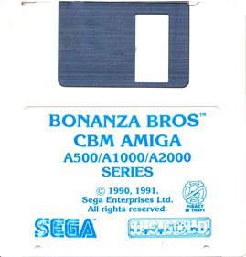 Bonanza Bros. - Disc Image