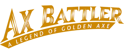 Ax Battler: A Legend of Golden Axe - Clear Logo Image