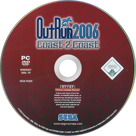 OutRun 2006: Coast 2 Coast - Disc Image