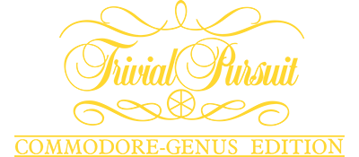 Trivial Pursuit: The Computer Game: Commodore Genus Edition - Clear Logo Image