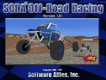 SODA Off-Road Racing - Screenshot - Game Title Image