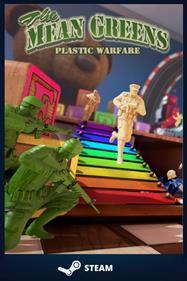 The Mean Greens: Plastic Warfare - Fanart - Box - Front Image