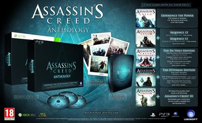 Assassin's Creed Anthology - Box - Back Image