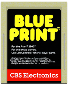 Blue Print - Fanart - Cart - Front Image