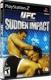 UFC: Ultimate Fighting Championship: Sudden Impact - Box - 3D Image
