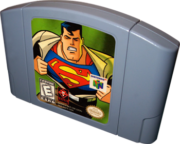 Superman - Cart - 3D Image