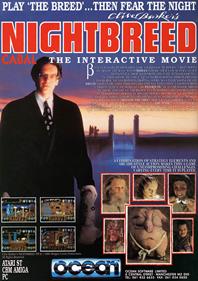 Nightbreed: The Interactive Movie - Advertisement Flyer - Front Image