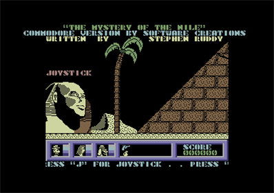 Mystery of the Nile - Screenshot - Game Title Image