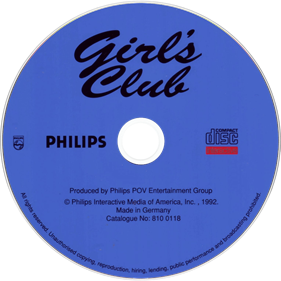 Girl's Club: The Fantasy Dating Game - Disc Image