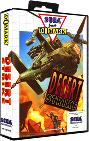 Desert Strike - Box - 3D Image