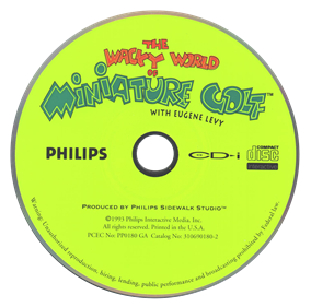 The Wacky World of Miniature Golf with Eugene Levy - Disc Image