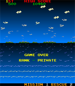 Rescue - Screenshot - Game Over Image