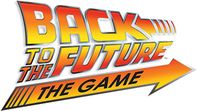 Back to the Future: The Game: 30th Anniversary Edition - Clear Logo Image