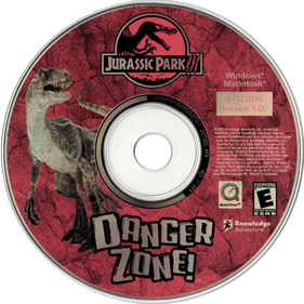 Jurassic Park III: Danger Zone! - Disc Image