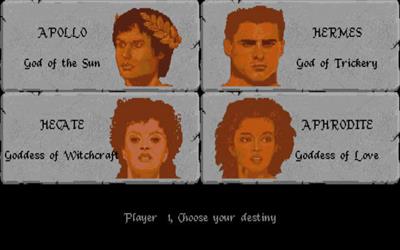 Powerplay: The Game of the Gods - Screenshot - Game Select Image
