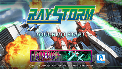 RAYSTORM - Screenshot - Game Title Image