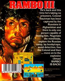 Rambo III - Box - Back Image
