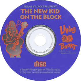 Living Books: The New Kid On the Block - Disc Image