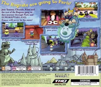 Rugrats in Paris: The Movie - Box - Back Image
