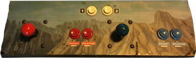 Devastators - Arcade - Control Panel Image