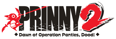 Prinny 2: Dawn of Operation Panties, Dood! - Clear Logo Image