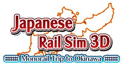 Japanese Rail Sim 3D: Monorail Trip to Okinawa - Clear Logo Image