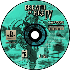 Breath of Fire IV - Disc Image