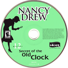 Nancy Drew: Secret of the Old Clock - Disc Image