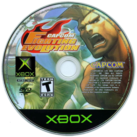 Capcom Fighting Evolution - Fanart - Disc