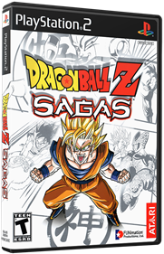 Dragon Ball Z: Sagas - Box - 3D Image