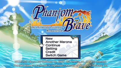 Prinny Presents NIS Classics Volume 1: Phantom Brave: The Hermuda Triangle Remastered / Soul Nomad & the World Eaters - Screenshot - Game Title Image